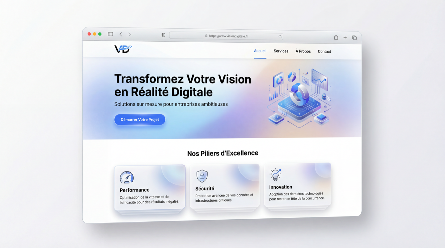 Aperçu site client