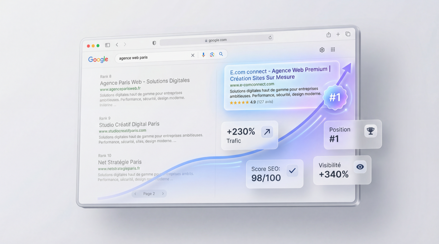 Résultats Google SEO